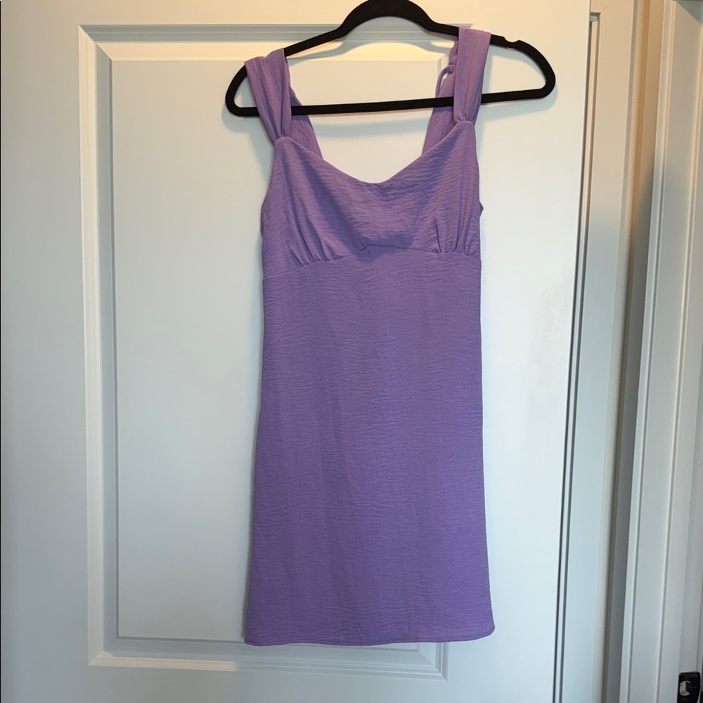 Rolla Coaster Purple Sleeveless Women's Mini Dress